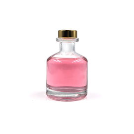 Aufbereitete Klarglas-Diffusor-Flaschen/prägten Aromatherapie-Glasflaschen