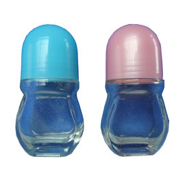 15-ml-Glasrollen-Flaschen, leere Glasrolle auf Flaschen mit Kappe/Rollendichtungs-Art