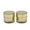 Doppel-wandige kosmetische Gläser der Hautpflege-leere Cremetiegel-30g 50g 60g 1oz 2oz