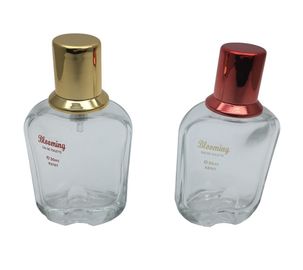 Mattglas-Parfümflaschen 30ml 50ml 100ml luftlos für kosmetisches Paket