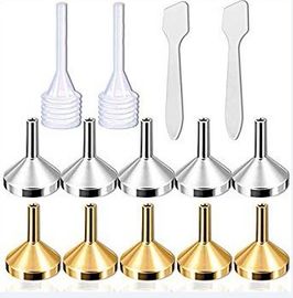 Gold-/Silber-Parfüm-Trichter, kleiner Aluminiumtrichter für Zerstäuber-Flasche
