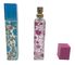 Dekorative Glasparfümflaschen, leere Duft-Öl-Flaschen mit Sprüher/Farbkappen