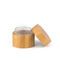 Bambusdeckel-Lotions-Glasgefäße 20ml - 50ml leeren kosmetische Glasgläser für das Hautpflege-Verpacken